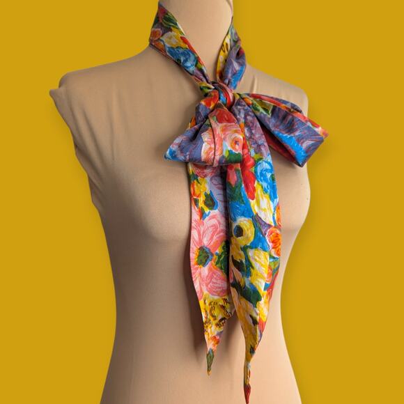 Silk Twill Sash Scarf - Picture 1 of 3